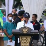 Puncak HUT Ke 76 Kabupaten Lampung Utara Menggelar Jalan Sehat