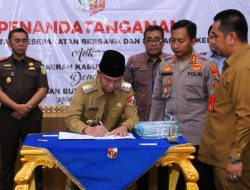 Bupati Lampung Utara Menandatangi Kesepakatan Kerjasama Mal Pelayanan Publik