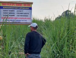 Disinyalir Oknum TNI-AL Lampung Utara Comot Tanah Warga “Ahli Waris Pasang Bukti Kepemilikan